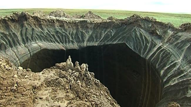 Mysterious `Hellhole’ in Siberia-News Time Now