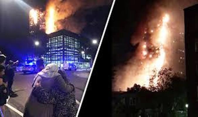 London Going Through Bad Phase, Now A Massive Fire-News Time Now