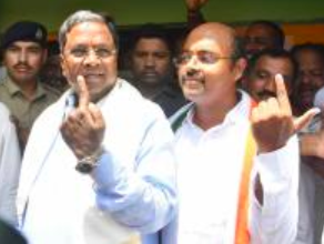 Karnataka: Large Turnout Makes Sidda, Yeddy, Kumara Happy