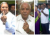 Karnataka: Large Turnout Makes Sidda, Yeddy, Kumara Happy