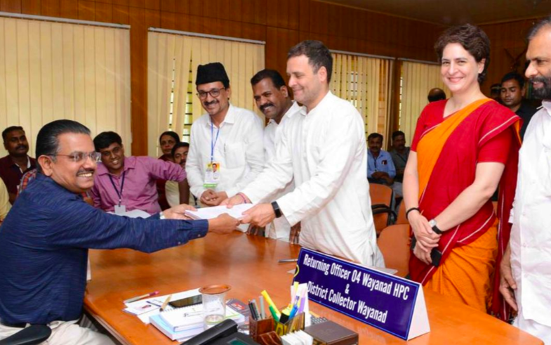 Rahul Gandhi Files Nomination, Electrifies Wayanad With his Presence