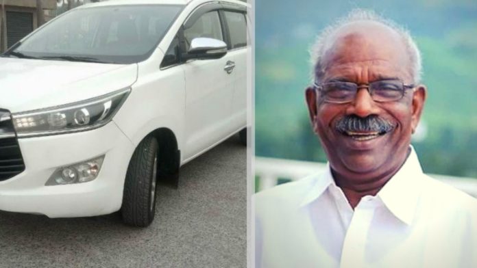Kerala Minister Sets 'Record' in tyre change