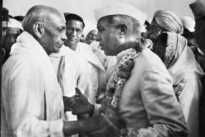 Twitter war over Nehru keeping away Sardar Patel from first Cabinet