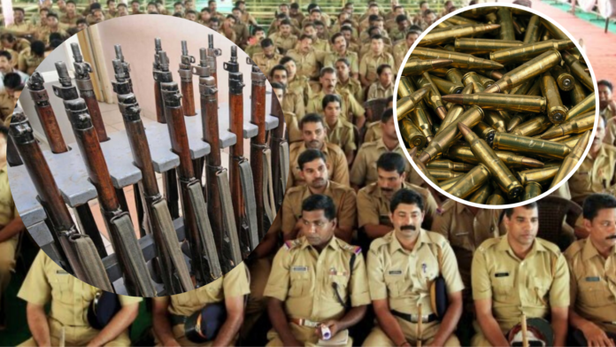 Guns, live cartridges go missing from Kerala police armoury