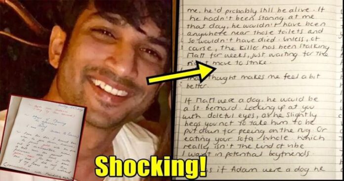 What are the secrets found in Sushant Singh Rajput's personal diary?
