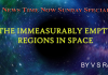 The immeasurably empty regions in Space