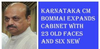 Karnataka CM Bommai expands Cabinet with 23 old faces and six new