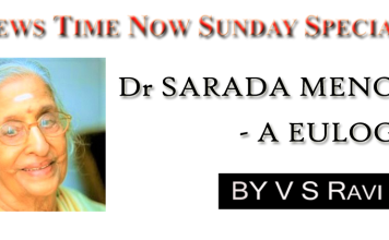 Dr SARADA MENON - A EULOGY
