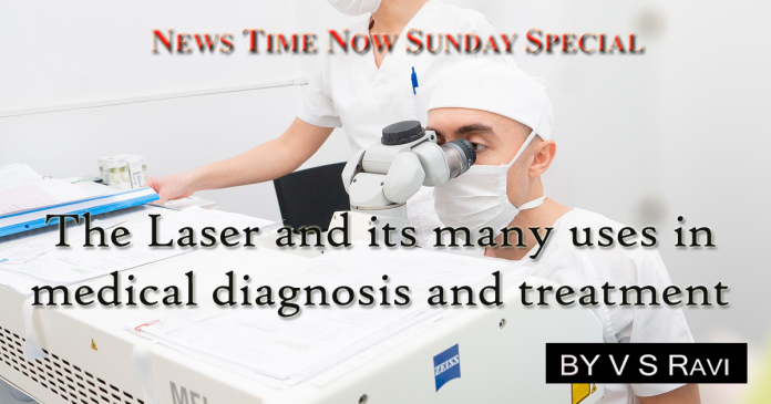 The Laser and its many uses in medical diagnosis and treatment
