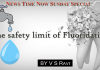 The safety limit of Fluoridation