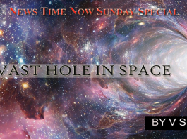 A VAST HOLE IN SPACE