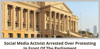 Social Media Activist Arrested Over Protesting In Front Of The Parliament