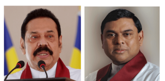 Sri Lanka's SC Mahinda Rajapakshe and Minister Basil Rajapakshe until 11th of August