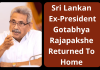 Sri Lankan Ex-President Gotabhya Rajapakshe Returned To Home