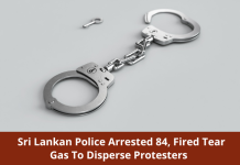 Sri Lankan Police Arrested 84, Fired Tear Gas To Disperse Protesters