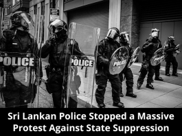Sri Lankan Police Stopped a Massive Protest Against State Suppression