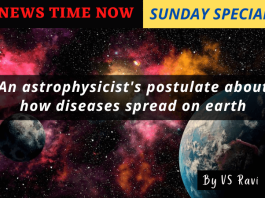 An astrophysicist's postulate about how diseases spread on earth