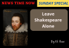 Leave Shakespeare Alone
